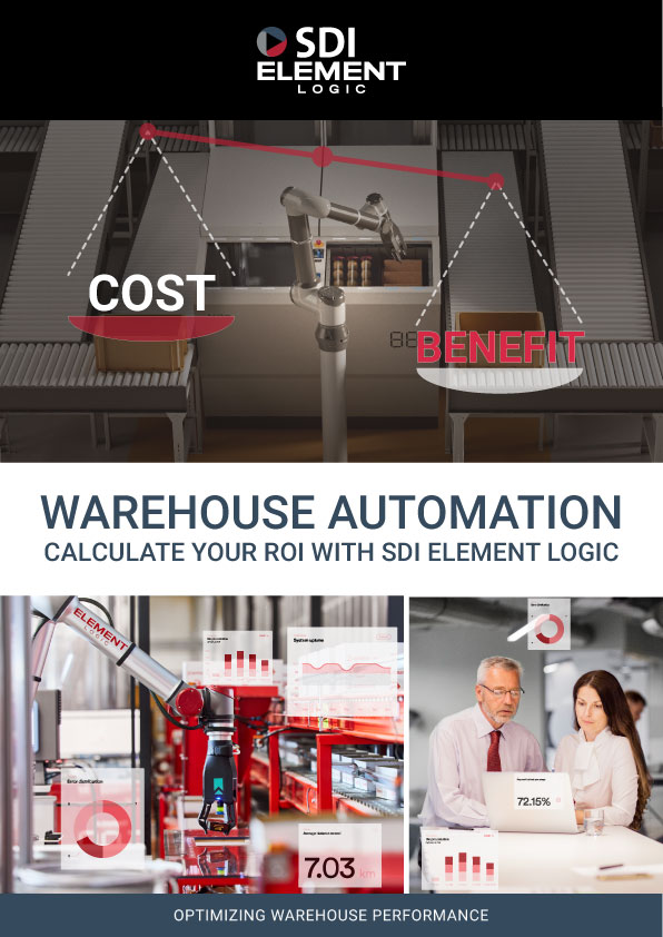 Whitepaper cover: Warehouse Automation - Calculate Your ROI with SDI Element Logic